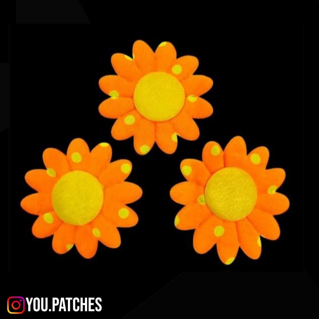 Foamic Flowers Patch (Pack of 3)