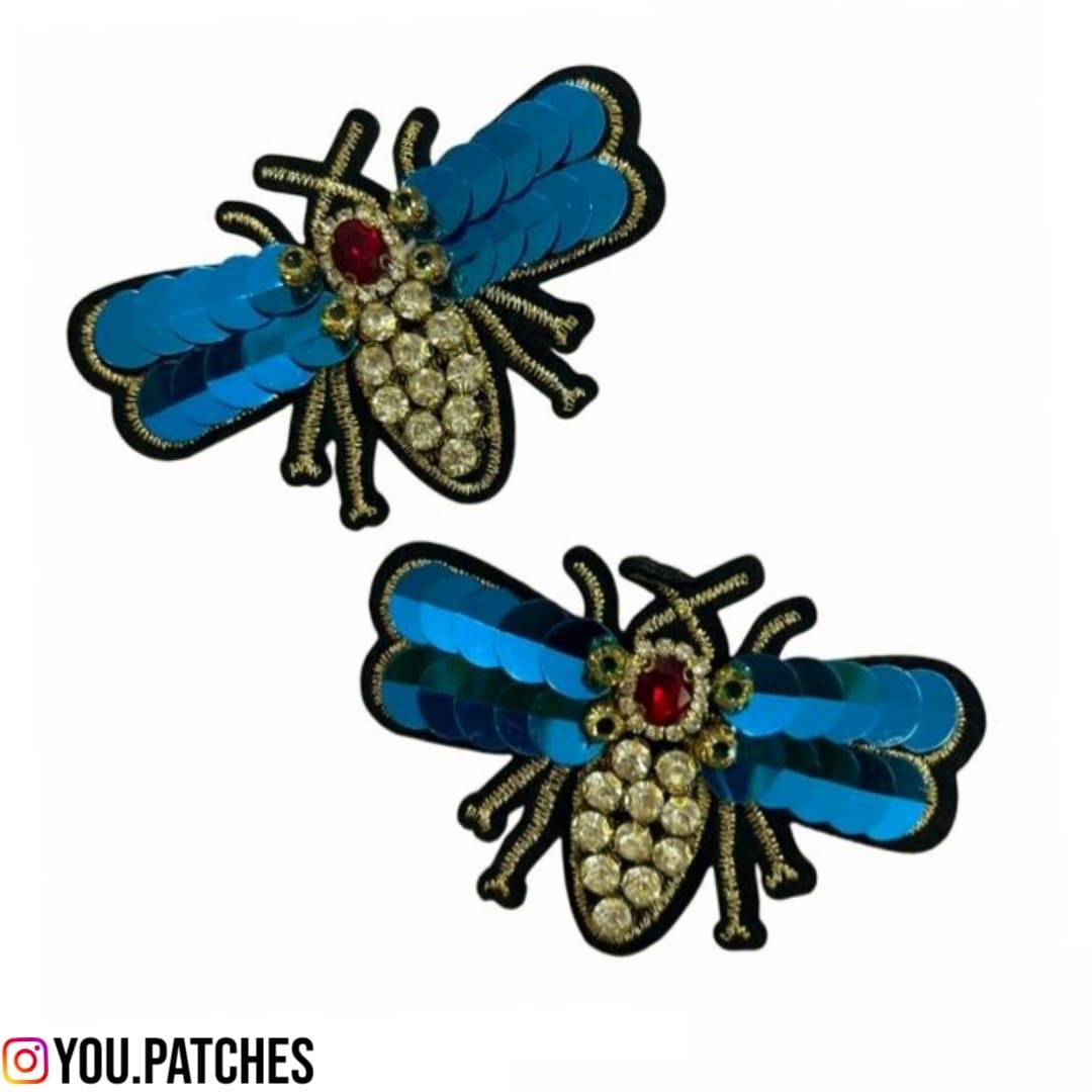 Embellished Bee Patch (Pack of 2)