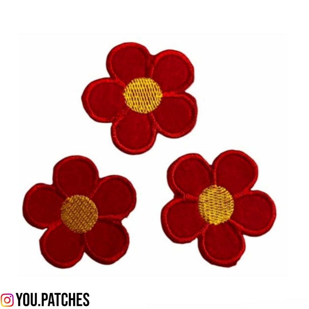 Stick on Flower Patch (Pack of 6)