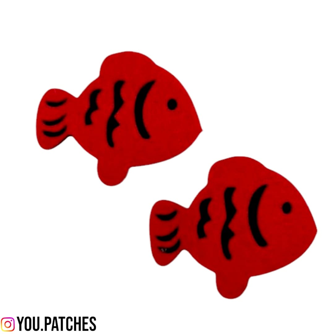 Felt Fish Patch (Pack of 2)