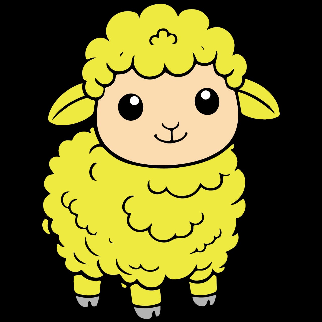 Heat Transfer Sheep Patch