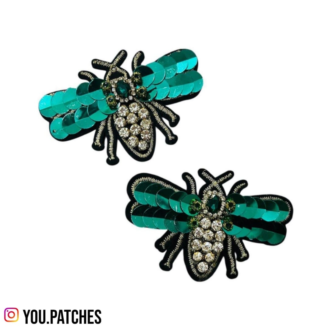 Embellished Bee Patch (Pack of 2)