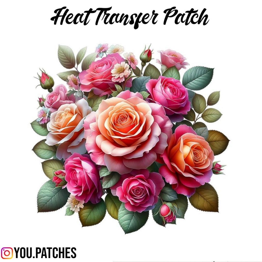 Heat Transfer "Flower Bail" Patch