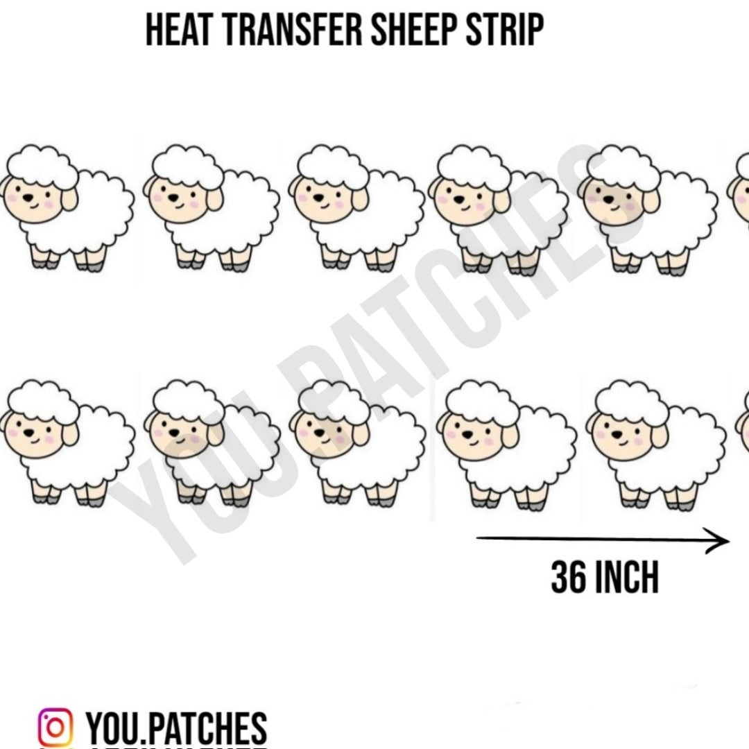 Heat Transfer Sheep Strip