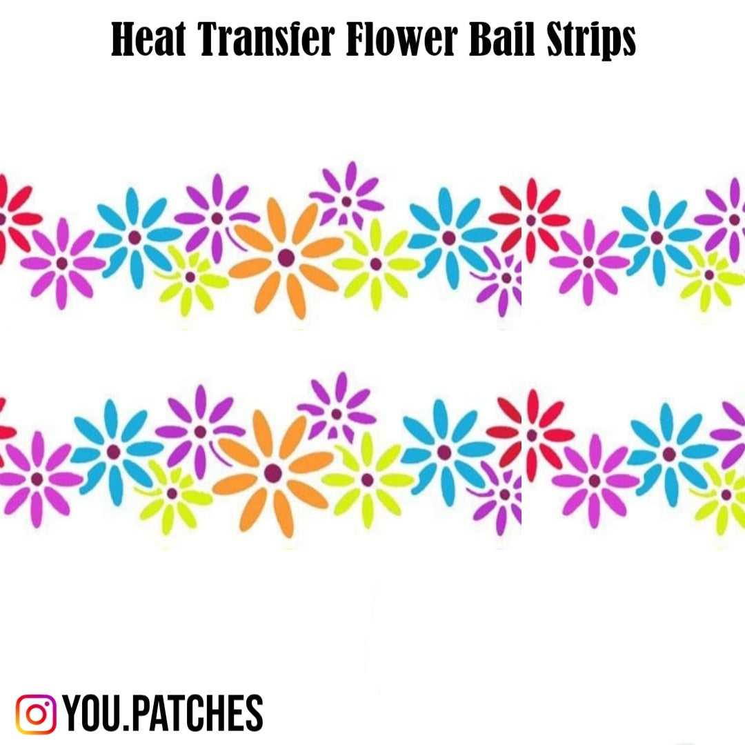 Heat Transfer Multi Flower Strip
