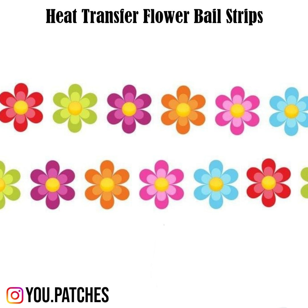 Heat Transfer Multi Flower Strip