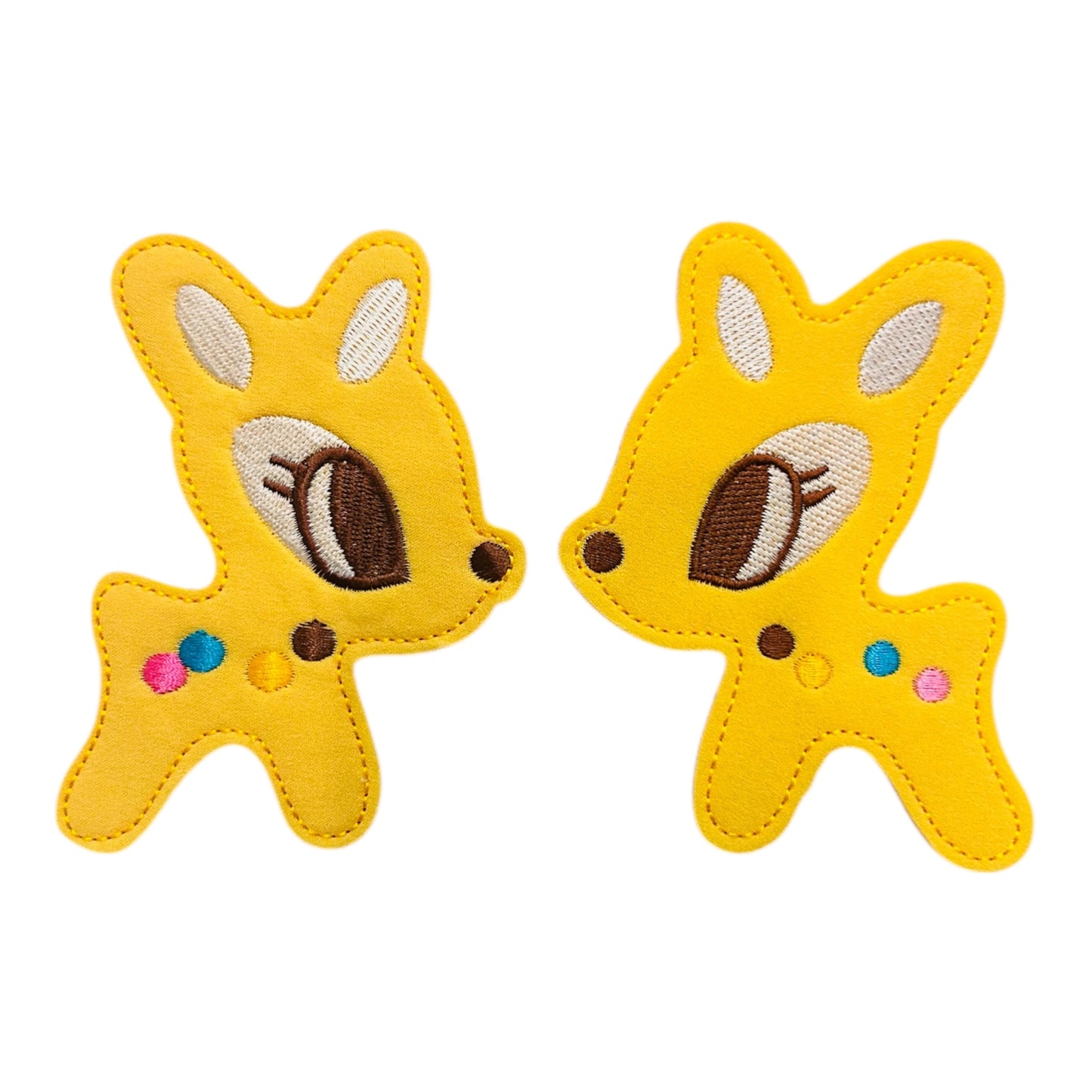 Embroided Deer Patch (Pack of 2)