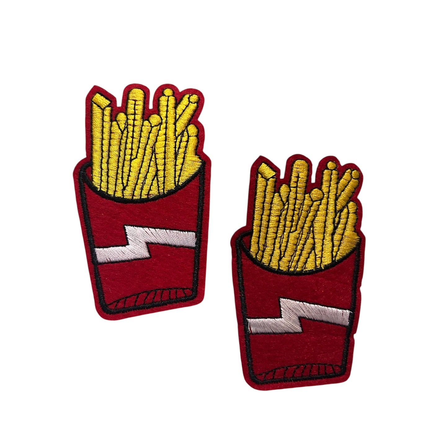 Embroided Fries Patch (Pack of 2)