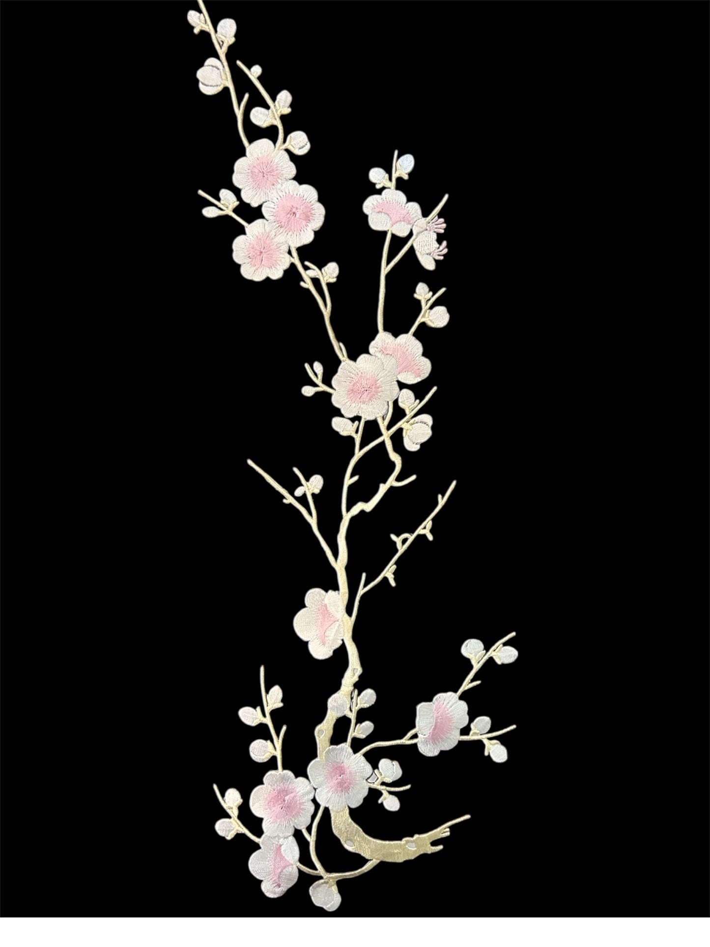 Embroided Iron On Flower Bunch