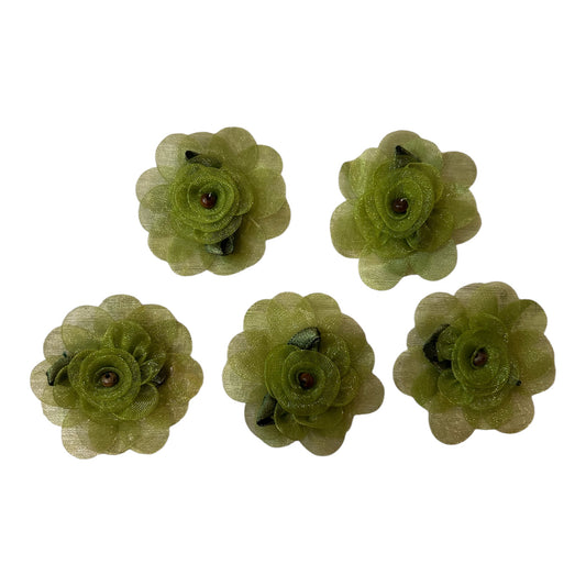 Organza Flowers (Pack of 12)