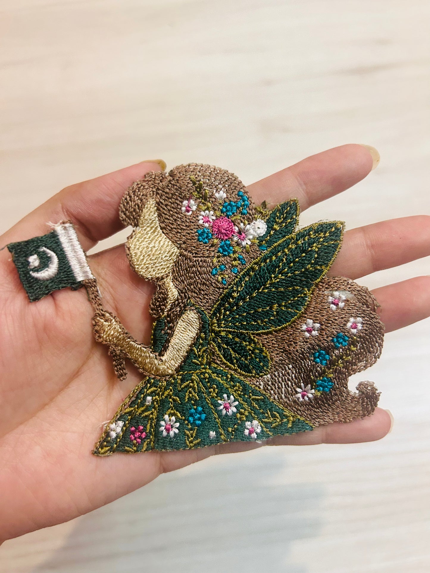 Embroided Fairy Patch