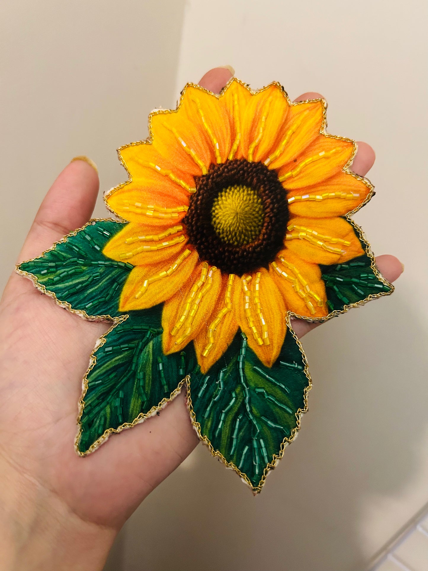 Embellished Sunflower Patch