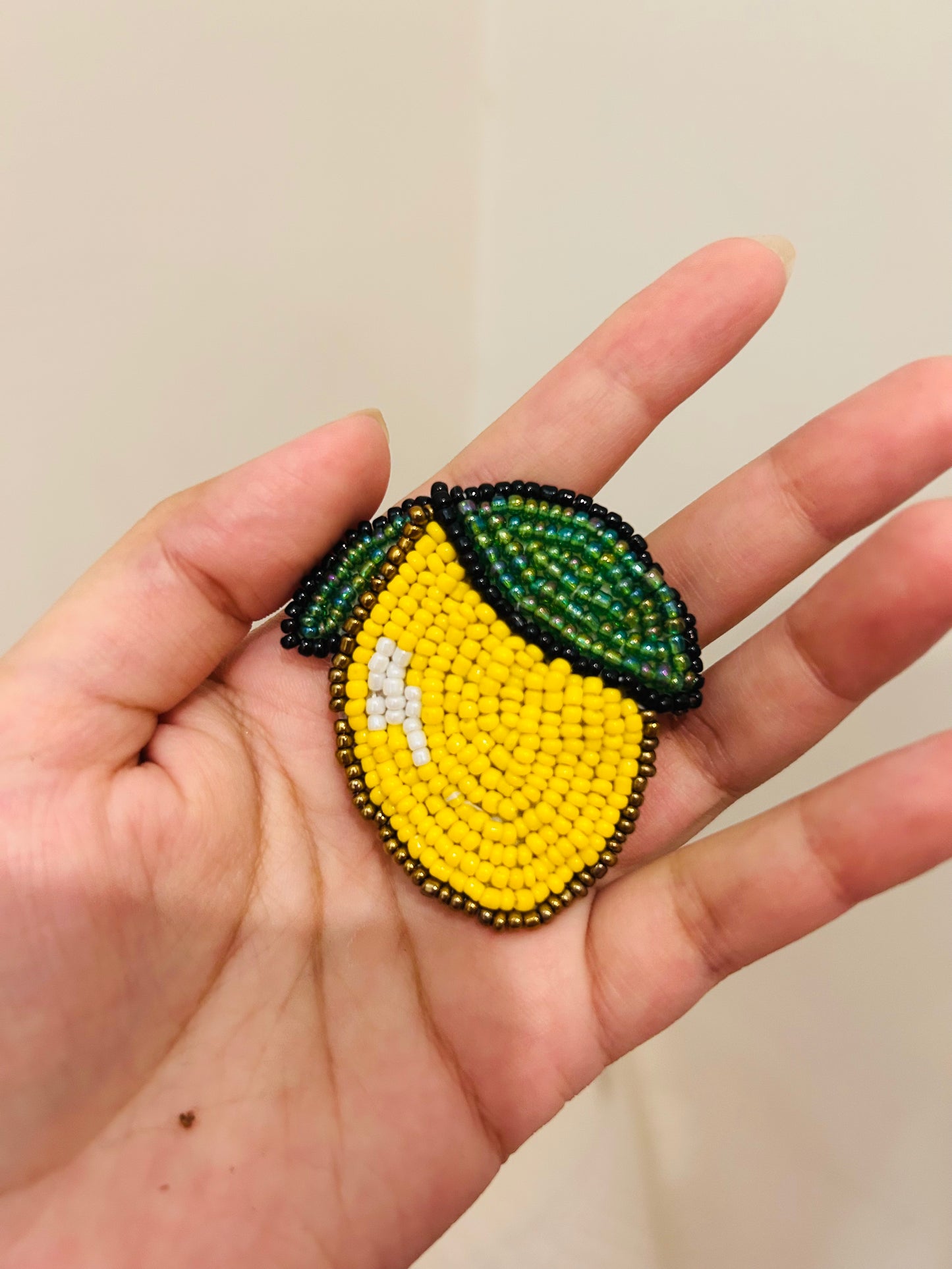 Embellished Lemon Patch (1 piece)