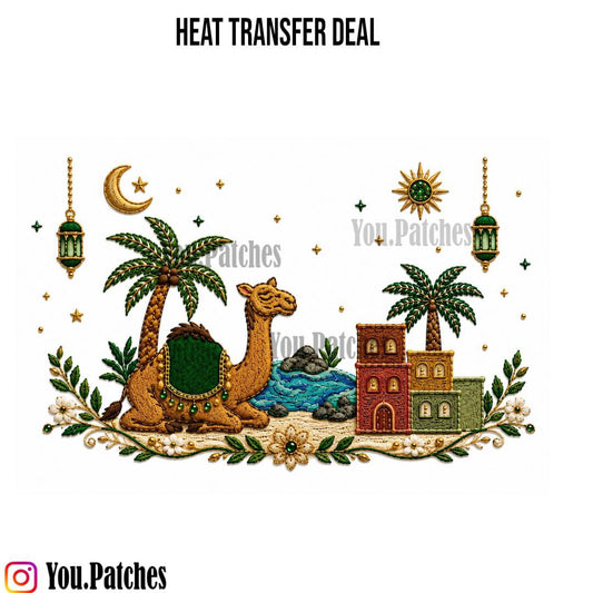 Heat Transfer RABI UL AWAAL Patch