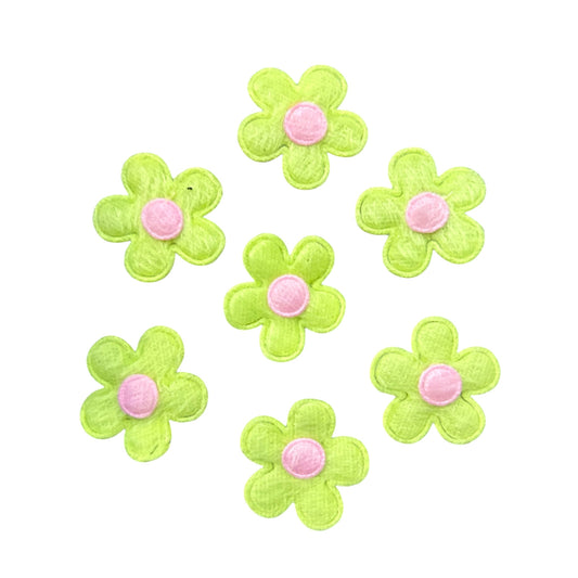 Fabric Flowers Patch (Pack of 10)