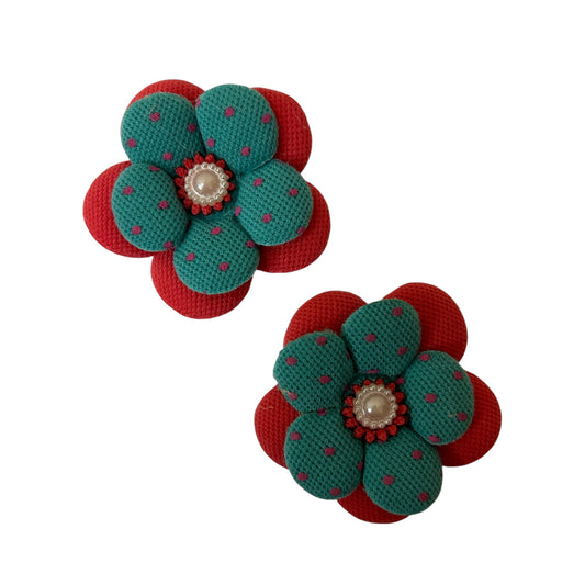 Padded Flowers Patch (Pack of 2)