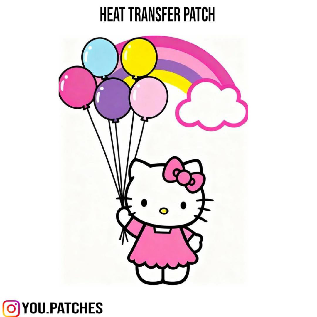 Heat Transfer Kitty Patch