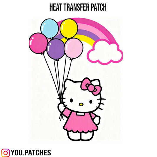 Heat Transfer Kitty Patch