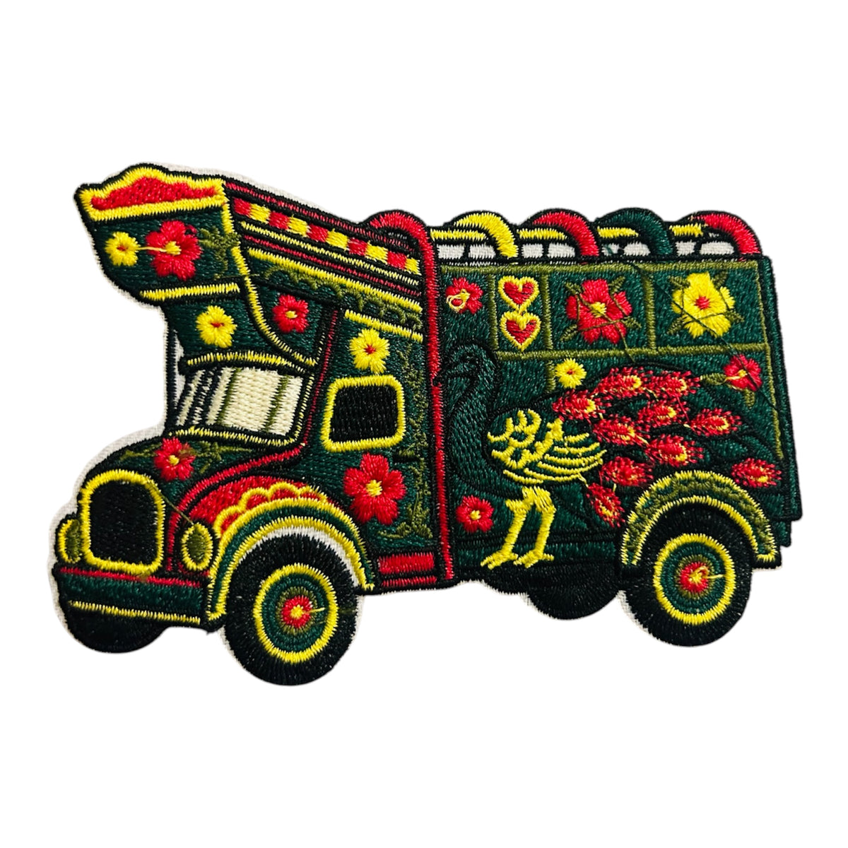 Embroided Iron On Truck Patch