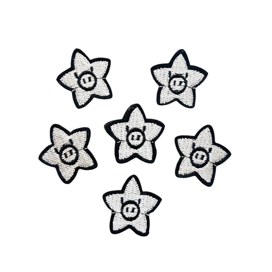 Embroided Stars Patch (Pack of 5)