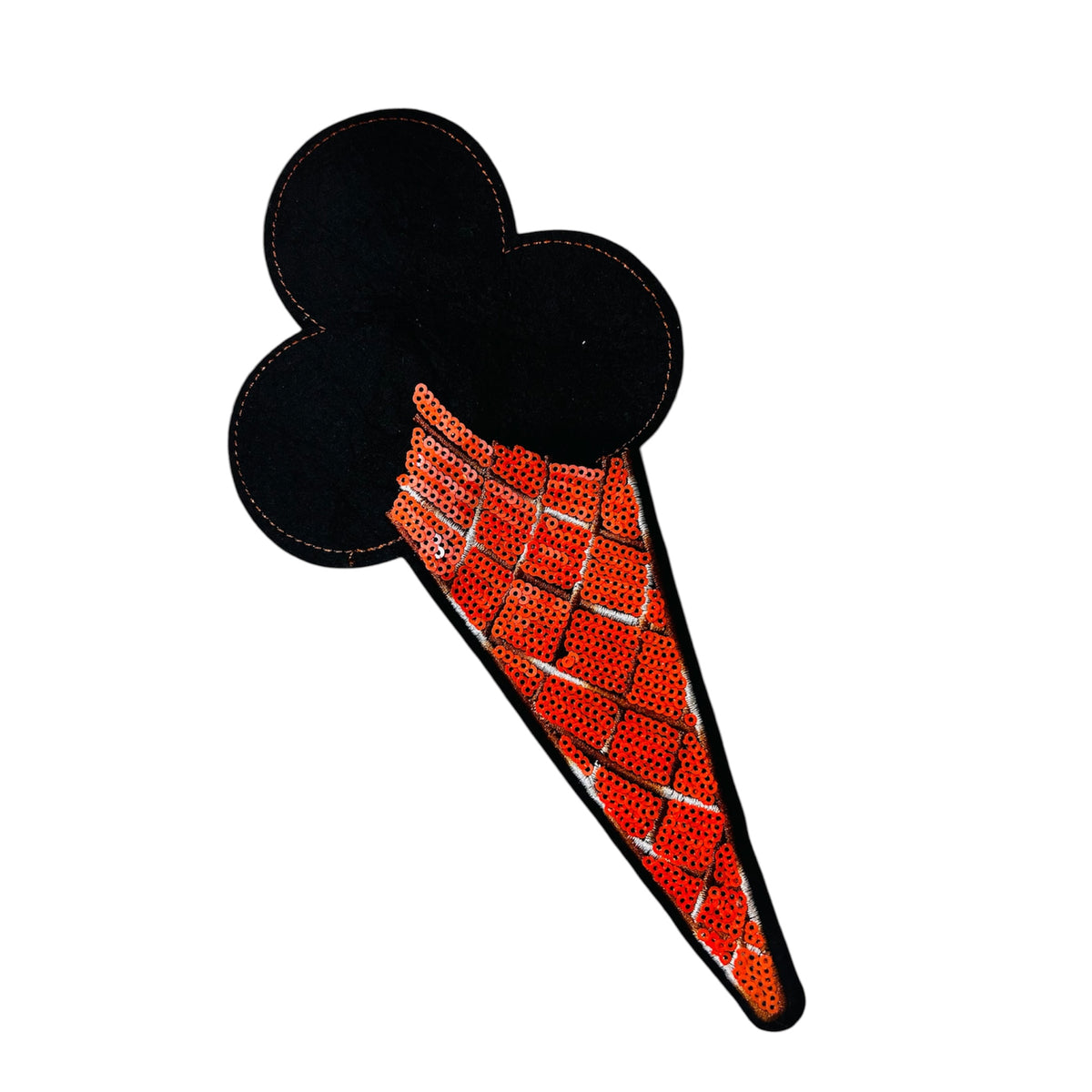 Embroided Ice Cream Patch
