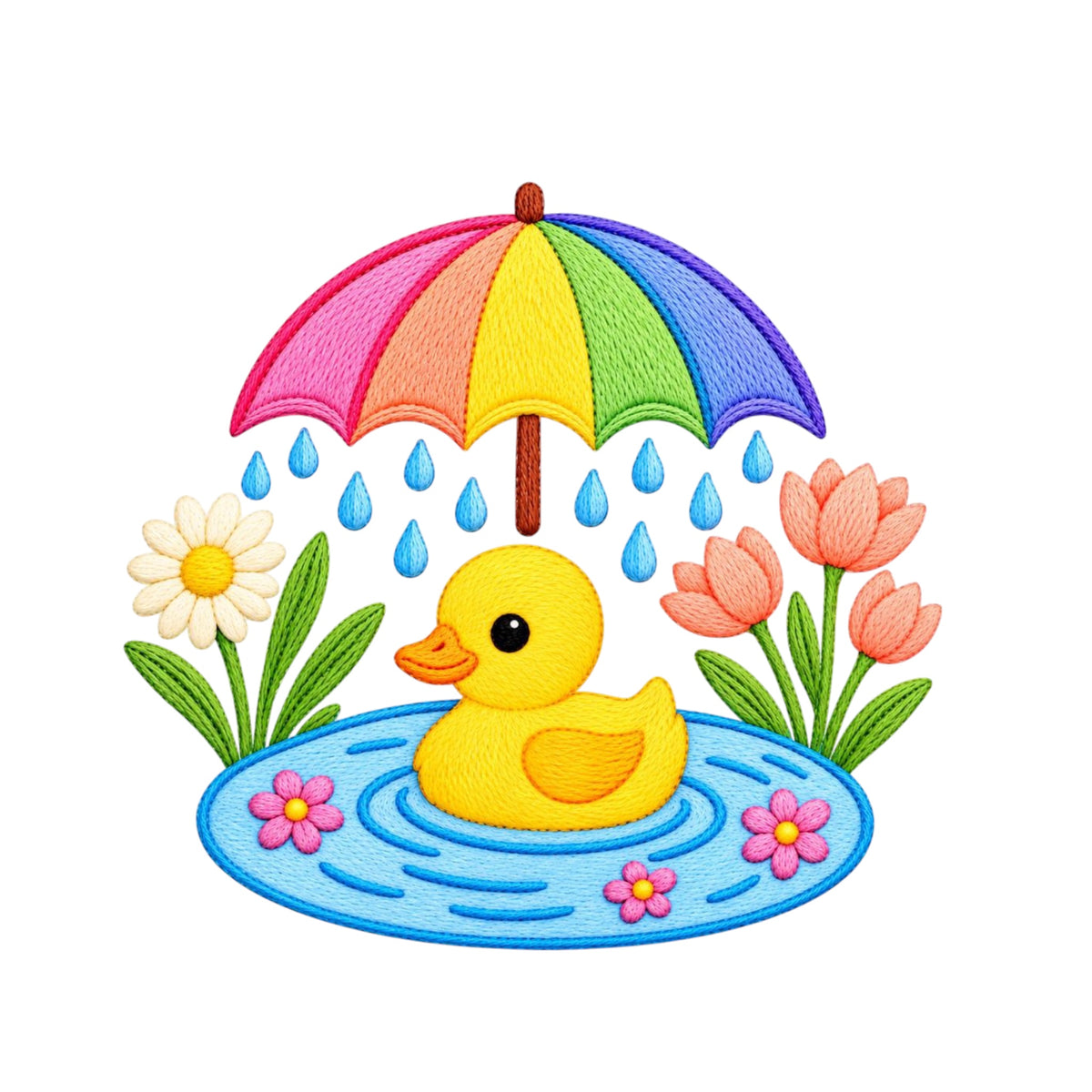 Heat Transfer Duck Patch