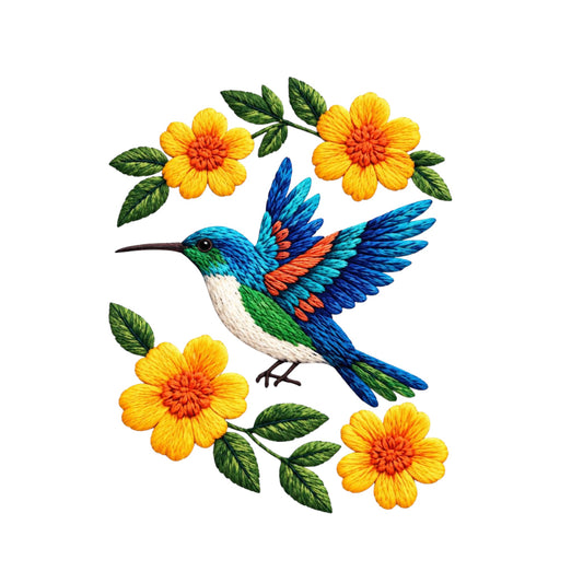 Heat Transfer Bird Patch