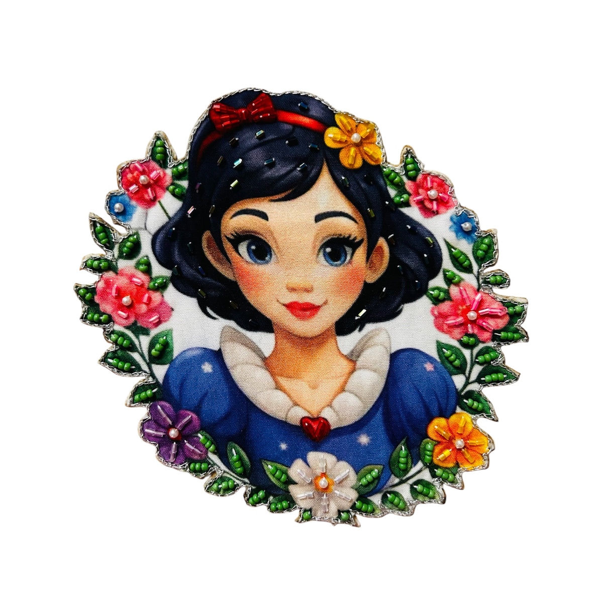 Embellished Snow White Patch