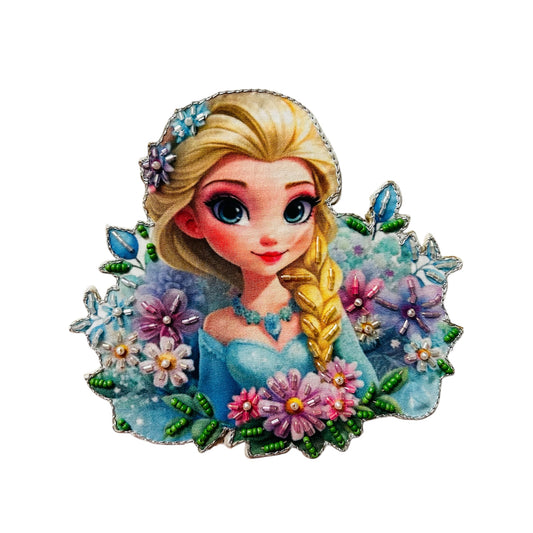 Embellished Elsa Patch