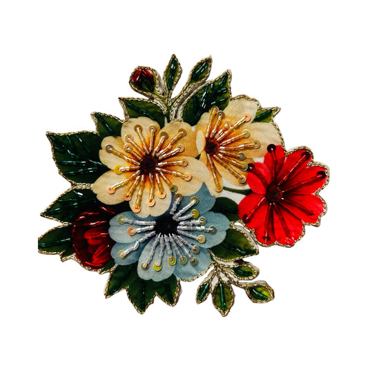 Embellished Flower Patch
