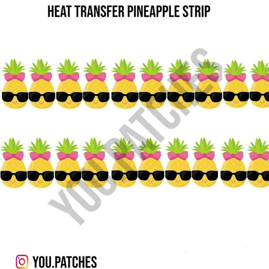 Heat Transfer Pineapple Strip