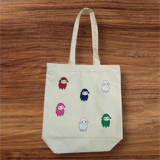 Canvas Eid Ul Adha Zipper Tote Bag