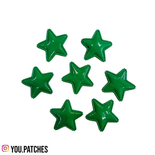 Padded Stars Patch (Pack of 5)