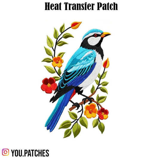Heat Transfer Parrot Patch