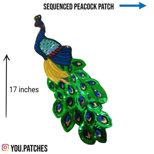 Sequenced Peacock Patch