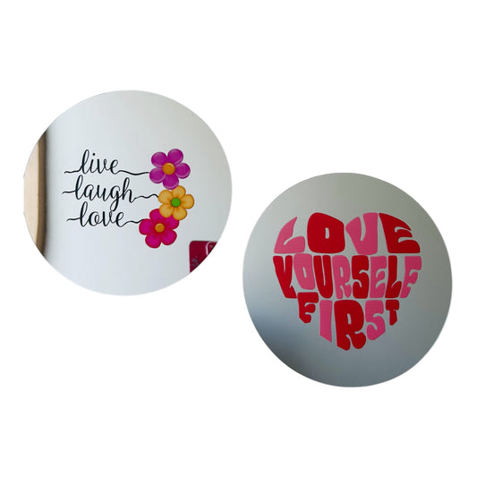 Wall Decor Mirror (Pack of 2)