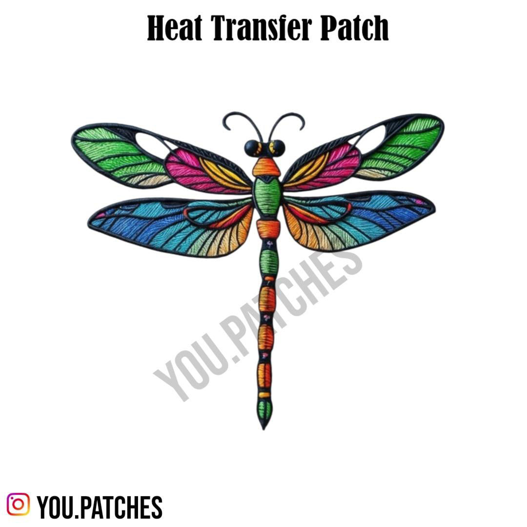 Heat Transfer Dragonfly Patch