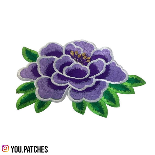 Embroided Iron On Flower Patch