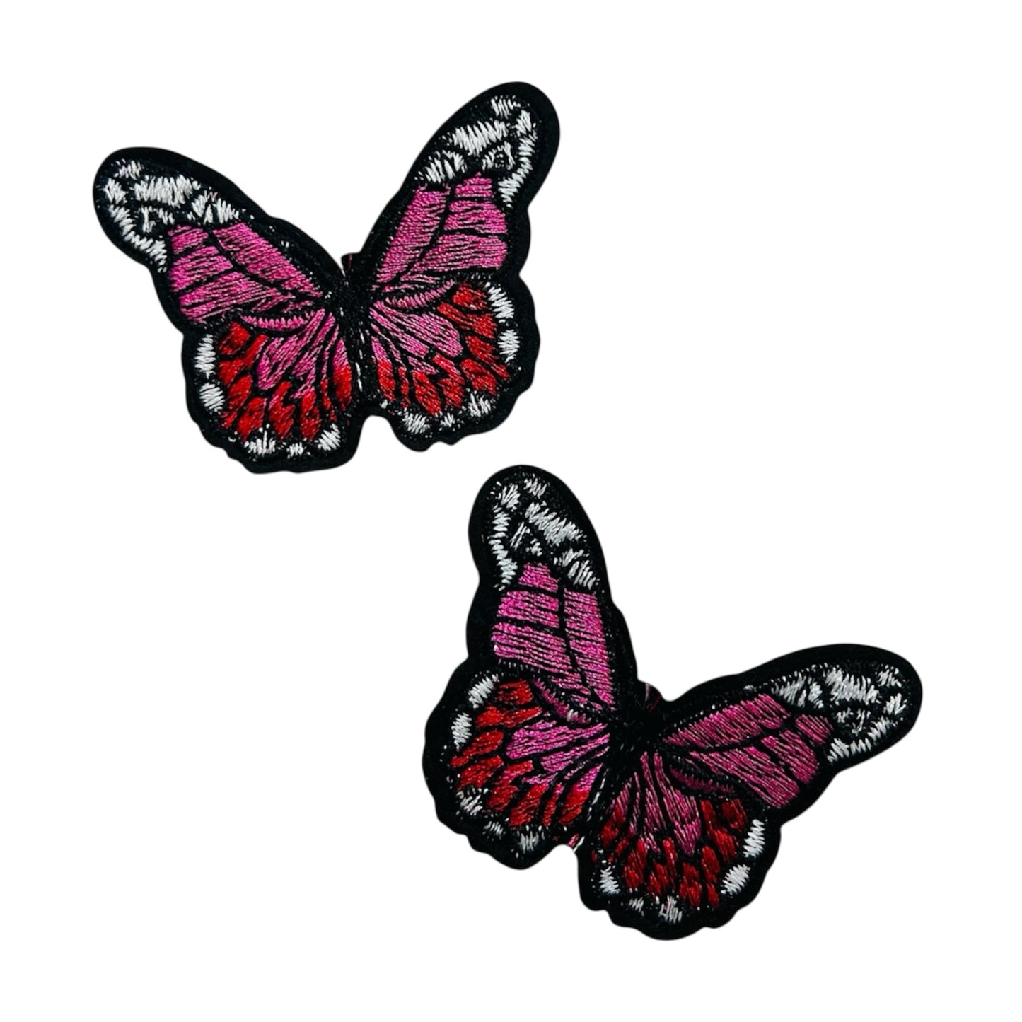Embroided Butterfly Patch (Pack of 2)