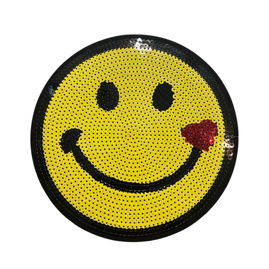 Sequenced Iron On Emoji Patch