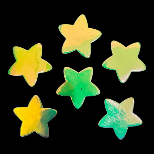 Holographic Stars Patch (Pack of 6)