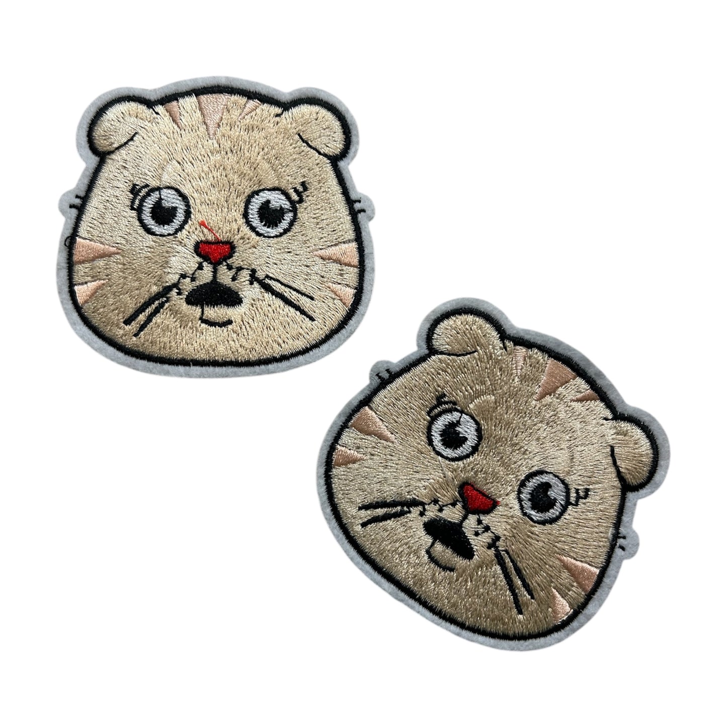 Embroided Cat Patch (Pack of 2)