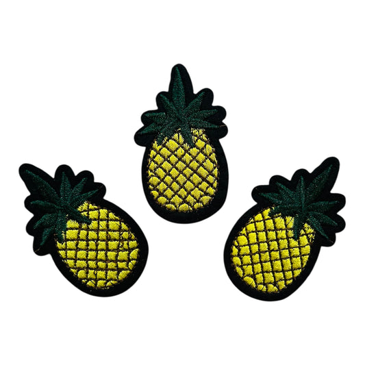 Stick On Pineapple Patch (Pack of 3)