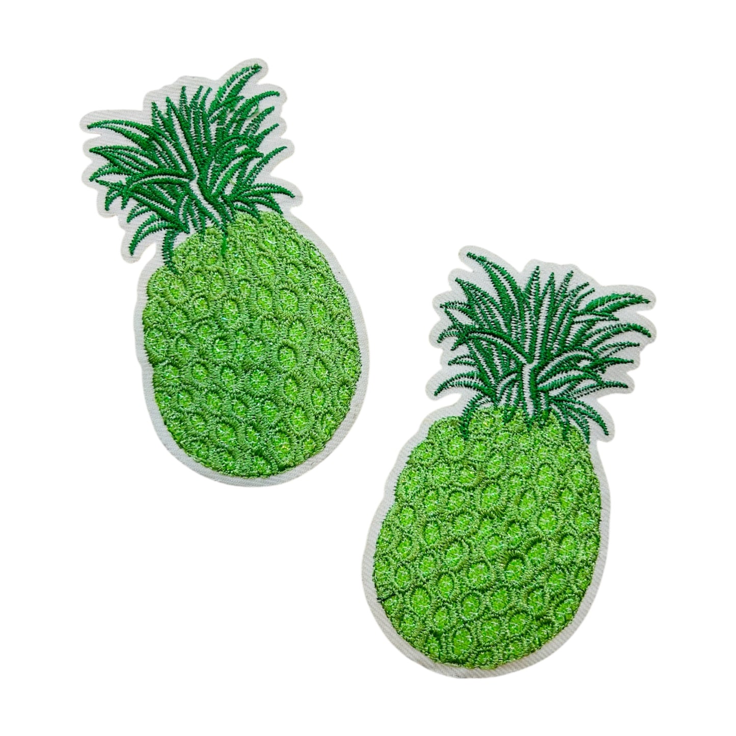 Glittery Pineapple Patch (Pack of 3)