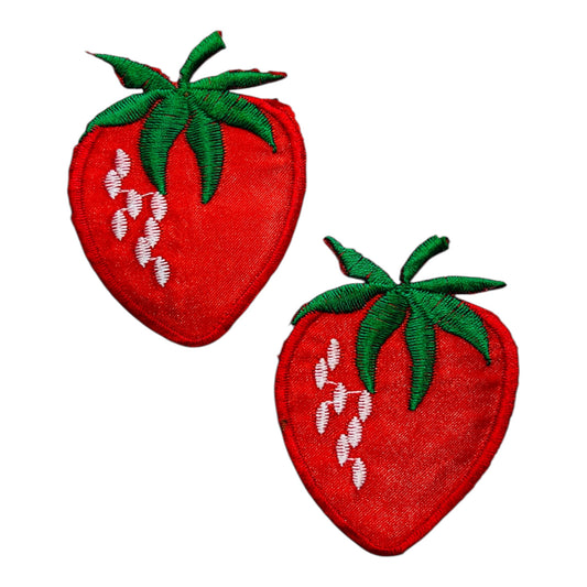 Iron On Strawberry Patch (Pack of 2)
