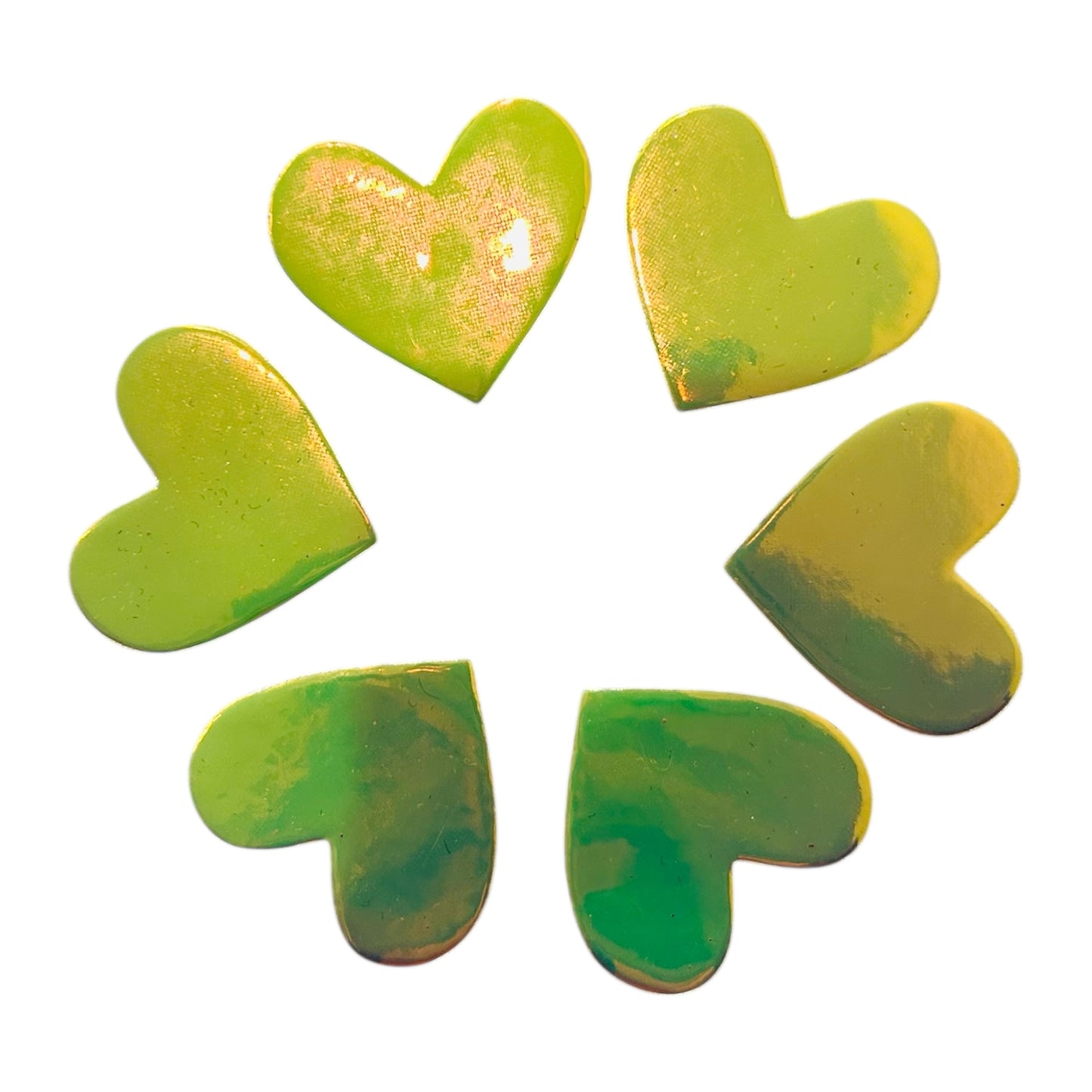 Holographic Hearts Patch (Pack of 5)