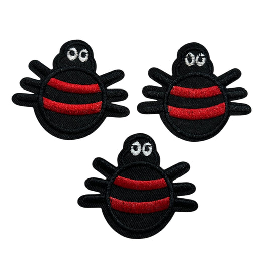 Embroided Lady Bug Patch (Pack of 3)