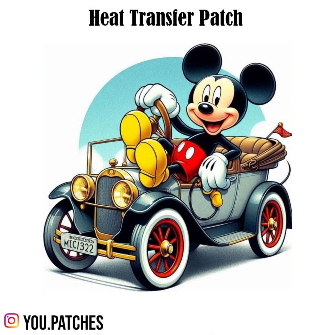 Heat Transfer Mickey Patch