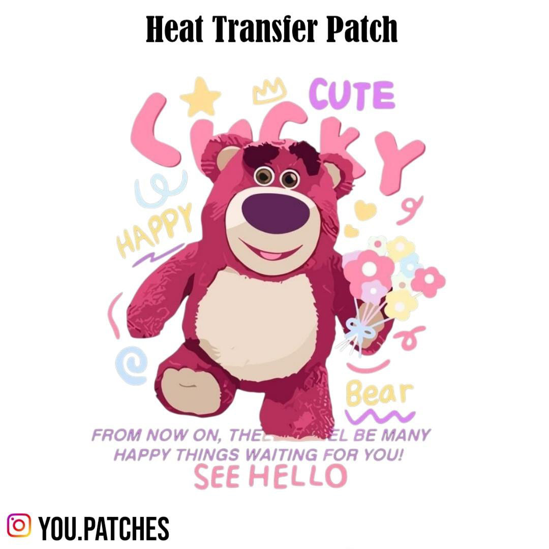 Hear Transfer Lotso Bear Patch