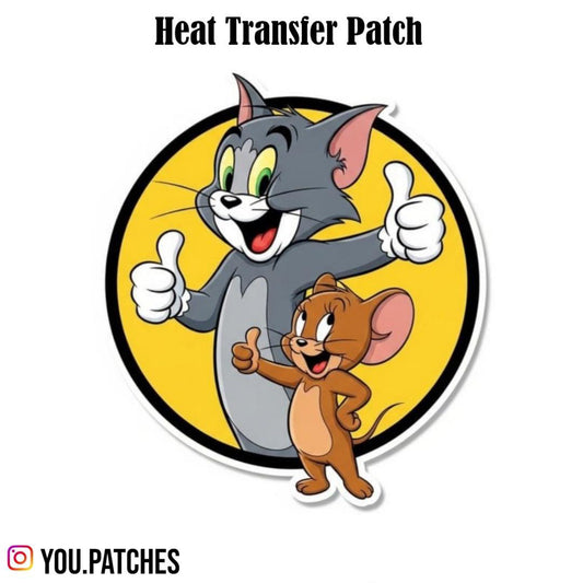 Heat Transfer Tom & Jerry Patch